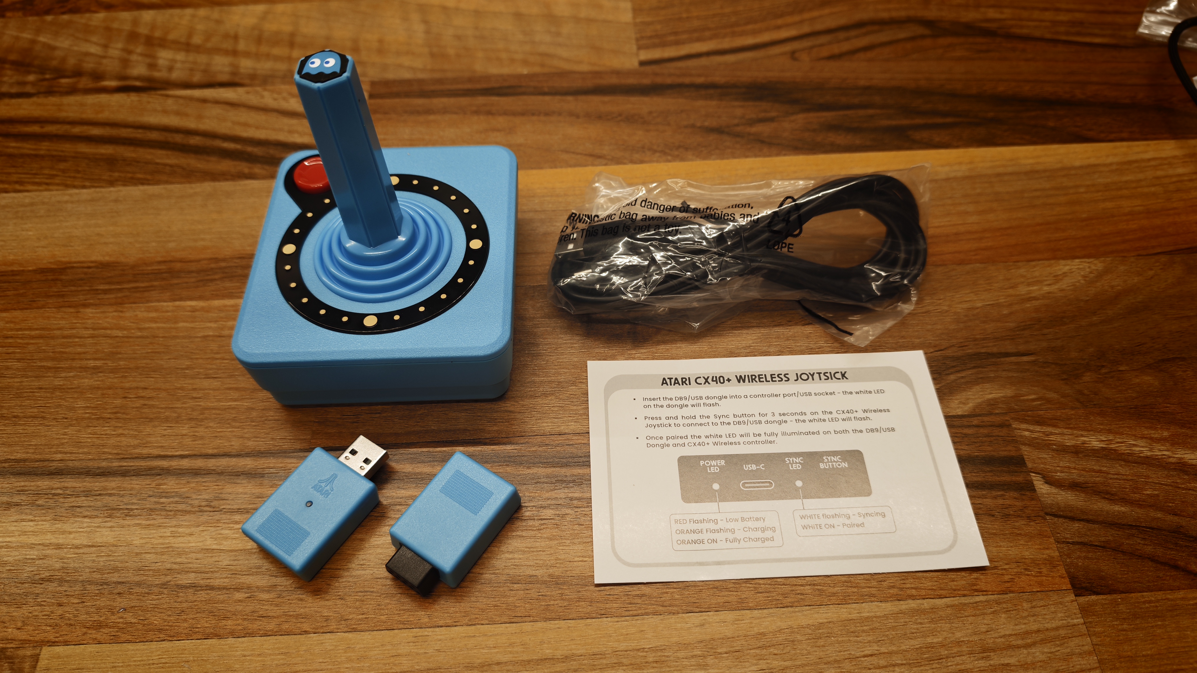 Atari CX40+ Wireless Inky Edition