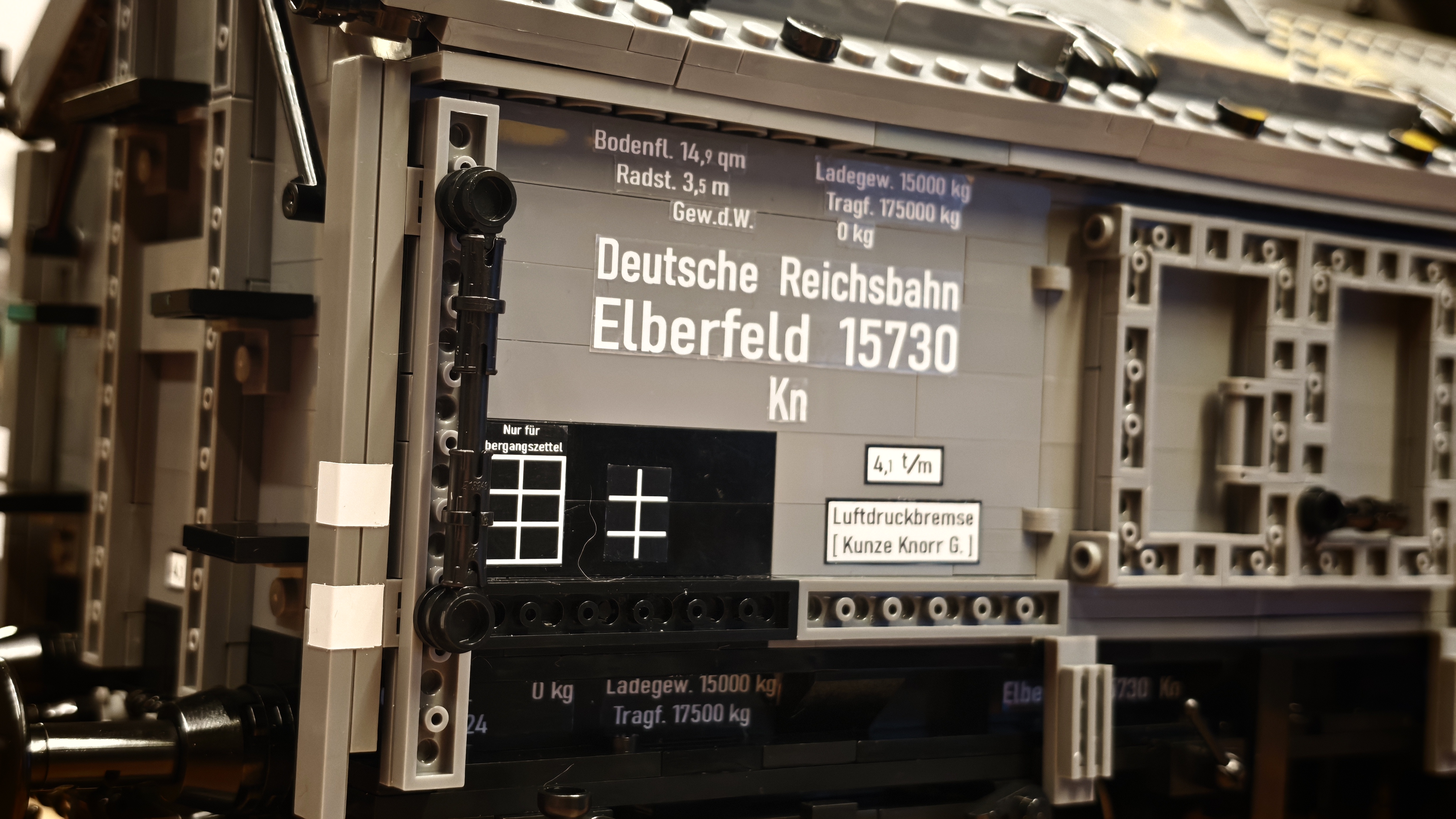 Beschriftung für den DR Kalkwagen