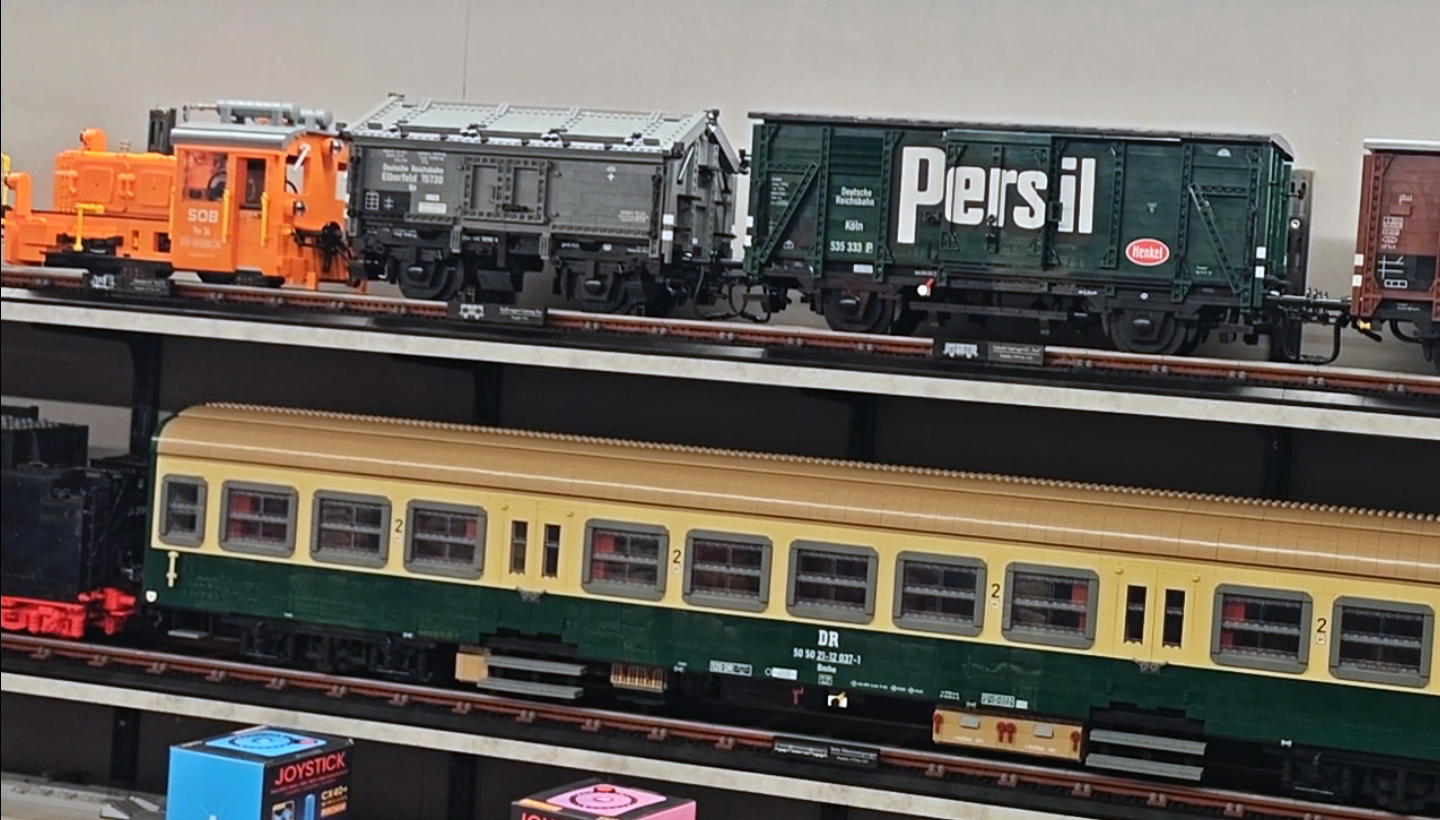 Integration des Kalkwagens in den Köf II Zug